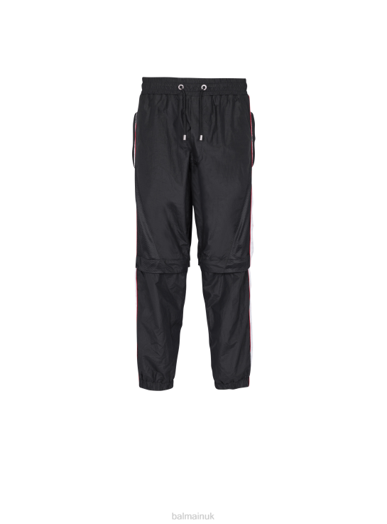 Clothing D00221053 Black Balmain x Puma Men Adjustable Jogging Bottoms