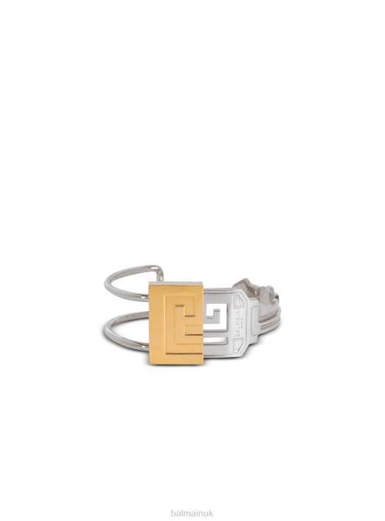 Accessories D0022761 Gold Balmain Women Brass Key Bracelet