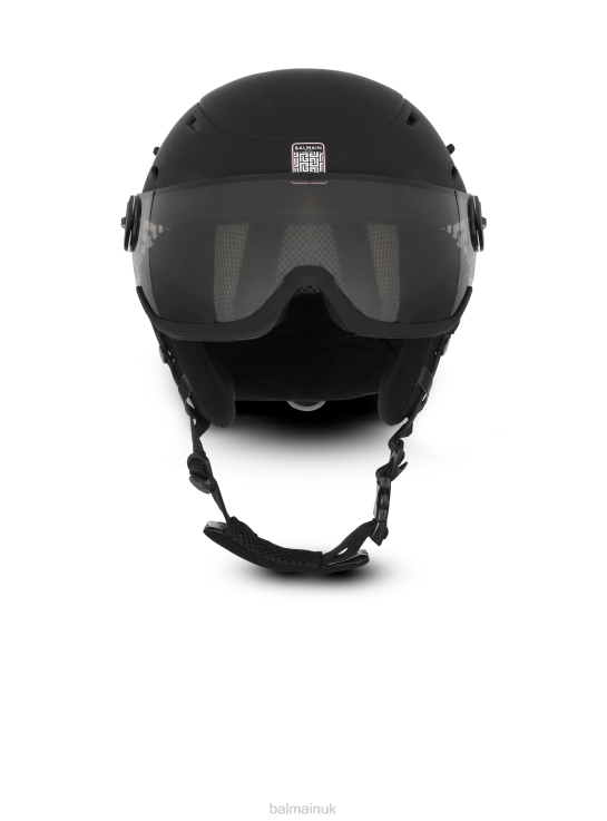Accessories D0022800 Black Balmain x Rossignol Women Rossignol Ski Helmet With Monogram