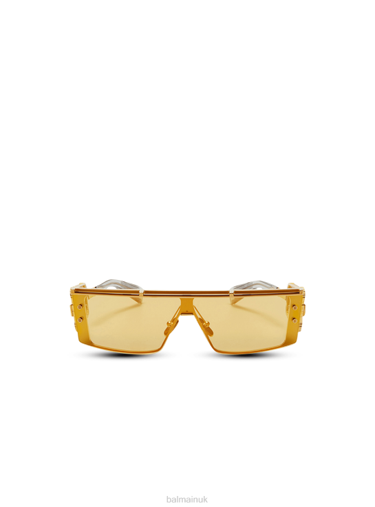 Accessories D0022691 Gold Balmain Women Wonder Boy Iii Sunglasses
