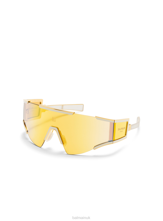 Accessories D0022696 Yellow Balmain Women Fleche Sunglasses
