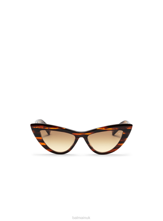 Accessories D0022697 Brown Balmain Women Jolie Sunglasses