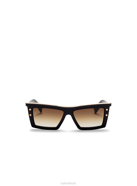Accessories D0022701 Brown Balmain Women B-Vii Sunglasses