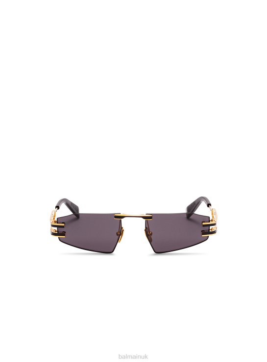 Accessories D0022709 Black Balmain Women Fixe Ii Sunglasses