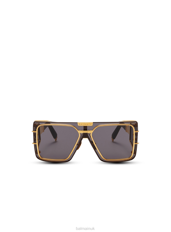 Accessories D0022729 Black Balmain Women Wonder Boy Mido Sunglasses