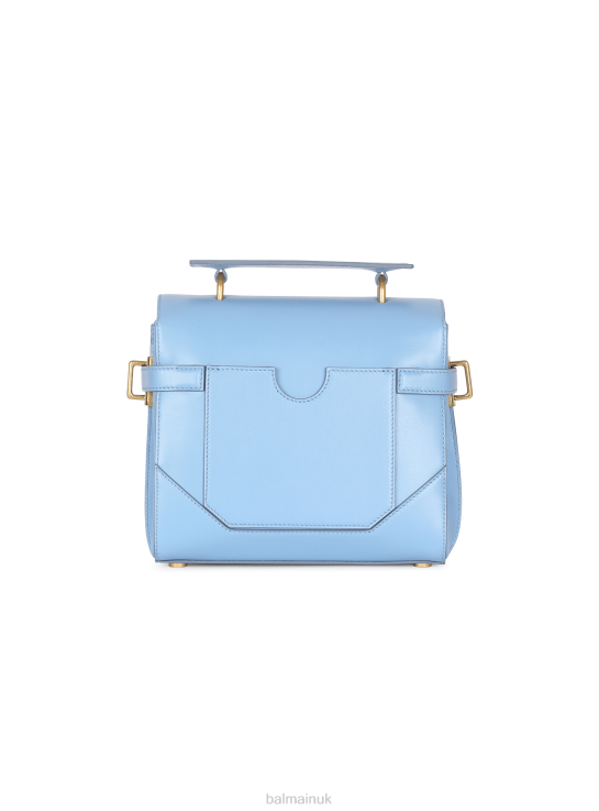 Accessories D0022453 Blue Balmain Women Smooth Leather B-Buzz 23 Bag