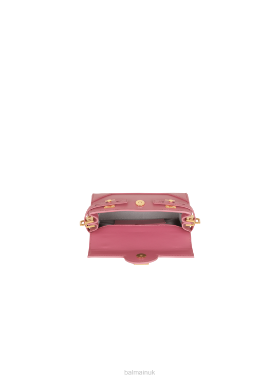 Accessories D0022459 Pink Balmain Women Smooth Leather B-Buzz 19 Bag