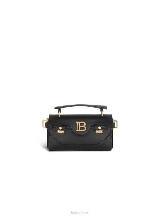 Accessories D0022462 Black Balmain Women Smooth Leather B-Buzz 19 Bag