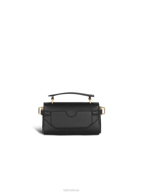 Accessories D0022462 Black Balmain Women Smooth Leather B-Buzz 19 Bag