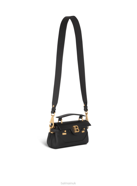 Accessories D0022462 Black Balmain Women Smooth Leather B-Buzz 19 Bag