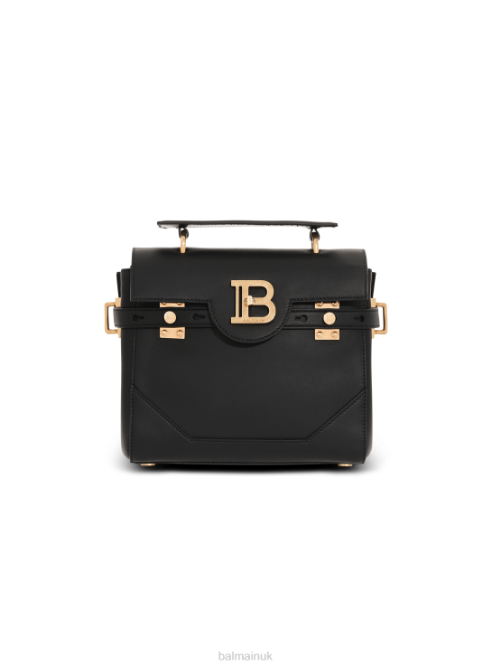 Accessories D0022486 Black Balmain Women Leather B-Buzz 23 Bag