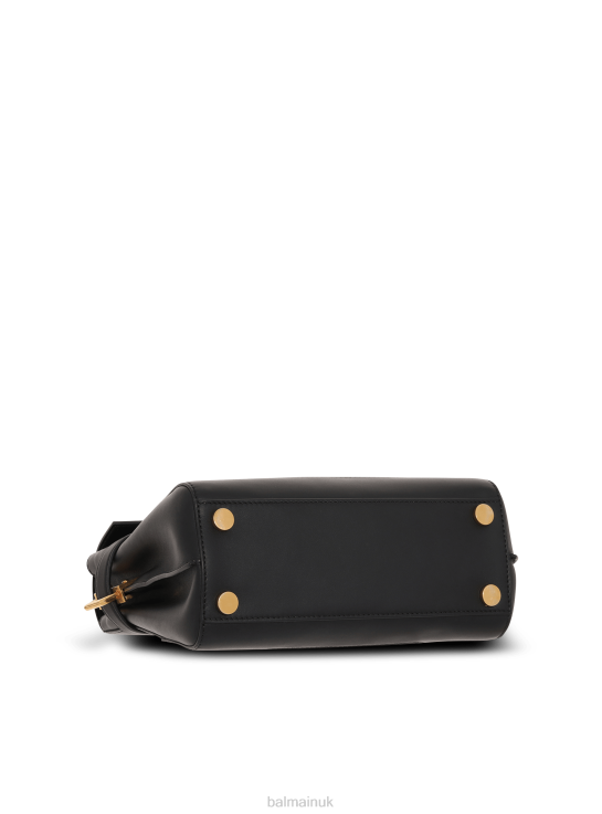 Accessories D0022486 Black Balmain Women Leather B-Buzz 23 Bag