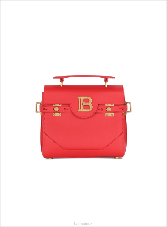 Accessories D0022493 Red Balmain Women Smooth Leather B-Buzz 23 Bag