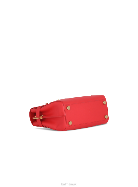 Accessories D0022493 Red Balmain Women Smooth Leather B-Buzz 23 Bag