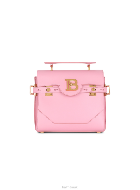 Accessories D0022497 Pink Balmain Women Quilted Leather B-Buzz 23 Bag
