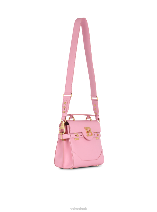 Accessories D0022497 Pink Balmain Women Quilted Leather B-Buzz 23 Bag