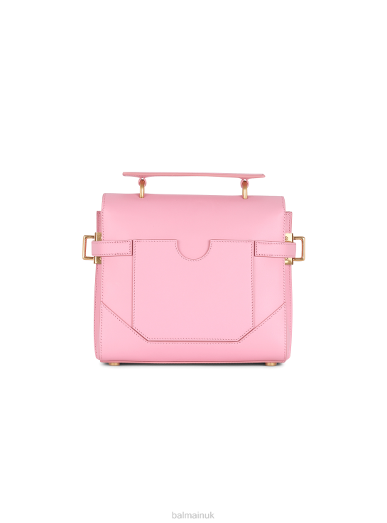 Accessories D0022497 Pink Balmain Women Quilted Leather B-Buzz 23 Bag