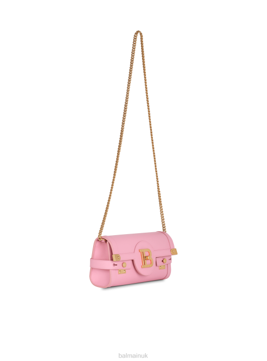 Accessories D0022512 Pink Balmain Women Smooth Leather B-Buzz 23 Clutch Bag