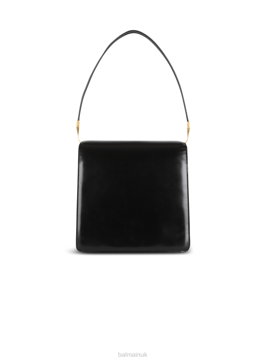 Accessories D0022586 Black Balmain Women Smooth Leather Ely Bag