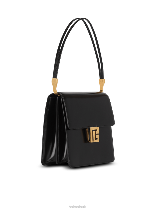 Accessories D0022586 Black Balmain Women Smooth Leather Ely Bag