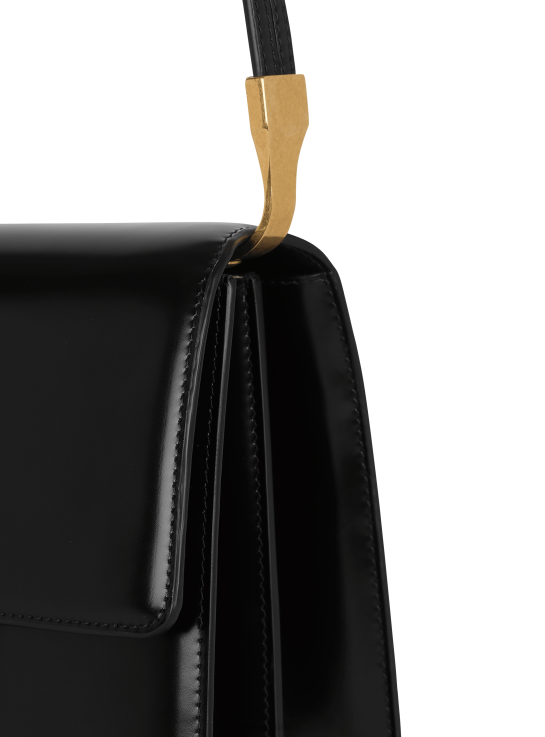 Accessories D0022586 Black Balmain Women Smooth Leather Ely Bag