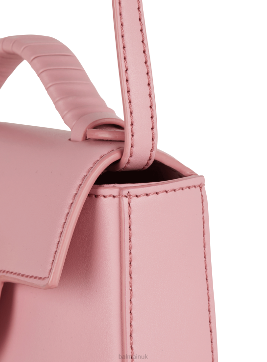 Accessories D0022455 Pink Balmain Women B-Buzz Mini Smooth Leather Bag