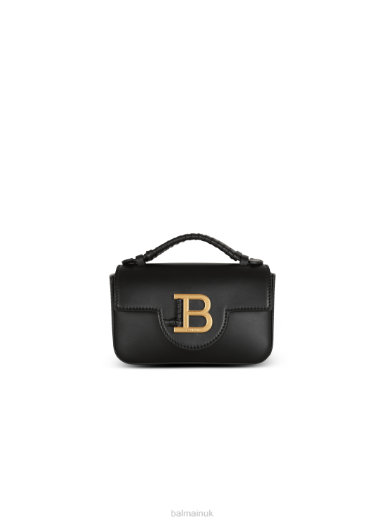 Accessories D0022467 Black Balmain Women Smooth Leather B-Buzz Mini Bag