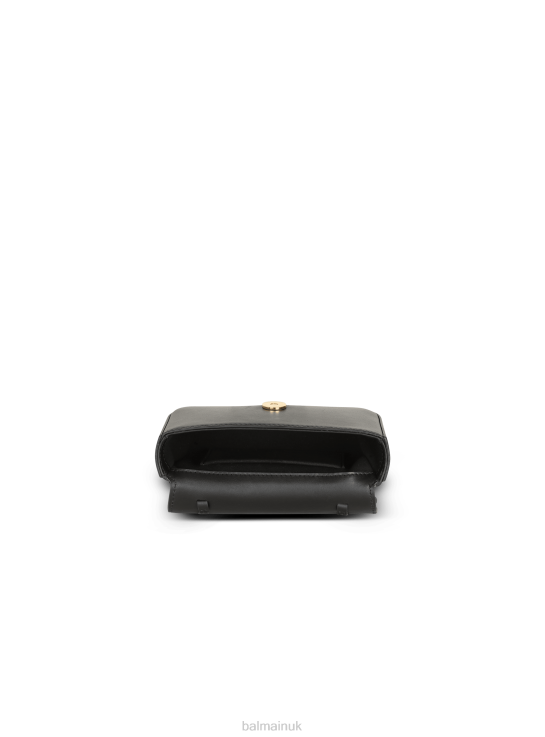 Accessories D0022467 Black Balmain Women Smooth Leather B-Buzz Mini Bag