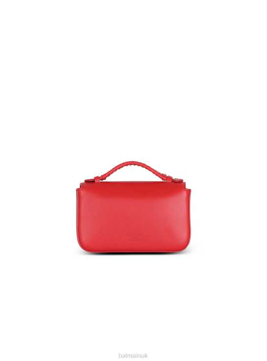 Accessories D0022469 Red Balmain Women Smooth Leather B-Buzz Mini Bag